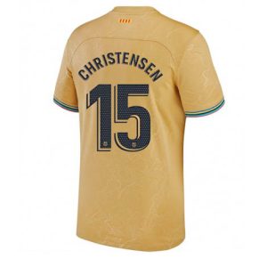 Barcelona Andreas Christensen #15 Uit tenue Mensen 2022-23 Korte Mouw