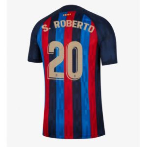 Barcelona Sergi Roberto #20 Thuis tenue Mensen 2022-23 Korte Mouw