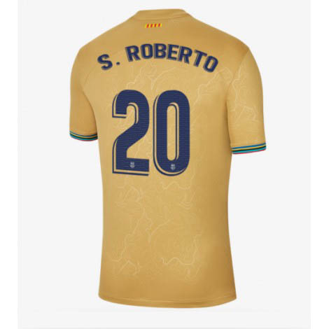 Barcelona Sergi Roberto #20 Uit tenue Mensen 2022-23 Korte Mouw