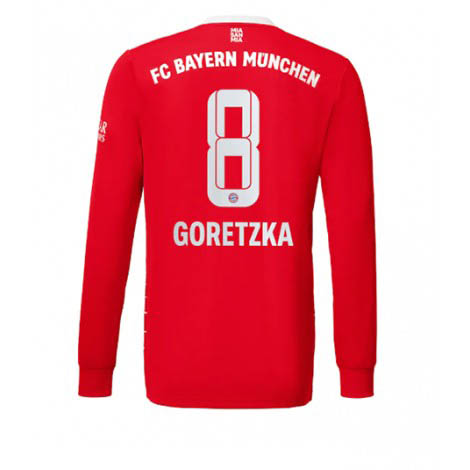 Bayern Munich Leon Goretzka #8 Thuis tenue Mensen 2022-23 Lange Mouw