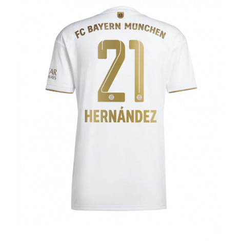 Bayern Munich Lucas Hernandez #21 Uit tenue Mensen 2022-23 Korte Mouw