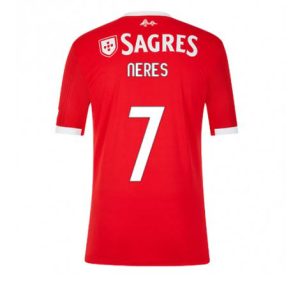 Benfica David Neres #7 Thuis tenue Mensen 2022-23 Korte Mouw