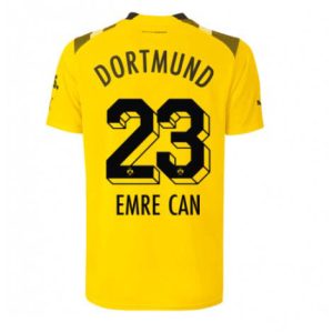 Borussia Dortmund Emre Can #23 Derde tenue Mensen 2022-23 Korte Mouw