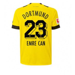 Borussia Dortmund Emre Can #23 Thuis tenue Mensen 2022-23 Korte Mouw