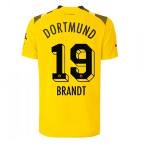 Borussia Dortmund Julian Brandt #19 Derde tenue Mensen 2022-23 Korte Mouw