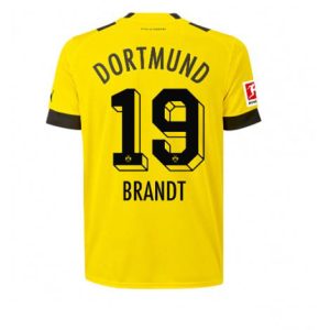 Borussia Dortmund Julian Brandt #19 Thuis tenue Mensen 2022-23 Korte Mouw