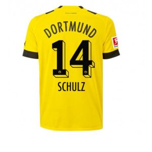 Borussia Dortmund Nico Schulz #14 Thuis tenue Mensen 2022-23 Korte Mouw