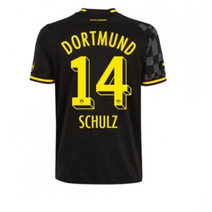 Borussia Dortmund Nico Schulz #14 Uit tenue Mensen 2022-23 Korte Mouw