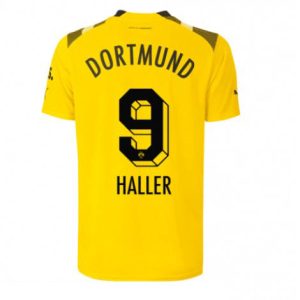Borussia Dortmund Sebastien Haller #9 Derde tenue Mensen 2022-23 Korte Mouw