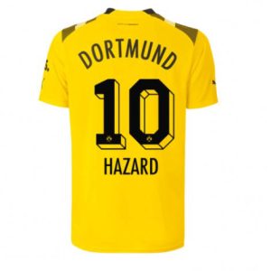 Borussia Dortmund Thorgan Hazard #10 Derde tenue Mensen 2022-23 Korte Mouw