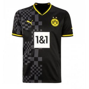 Borussia Dortmund Uit tenue Mensen 2022-23 Korte Mouw