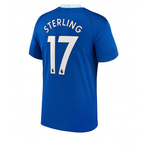 Chelsea Raheem Sterling #17 Thuis tenue Mensen 2022-23 Korte Mouw
