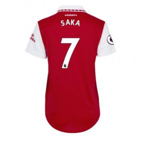Dames Arsenal Bukayo Saka #7 Thuis tenue 2022-23 Korte Mouw