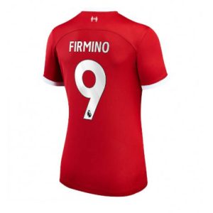 Dames Liverpool Roberto Firmino #9 Thuis tenue 2023-24 Korte Mouw