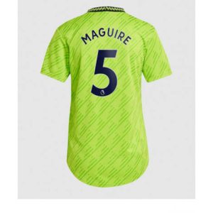 Dames Manchester United Harry Maguire #5 Derde tenue 2022-23 Korte Mouw