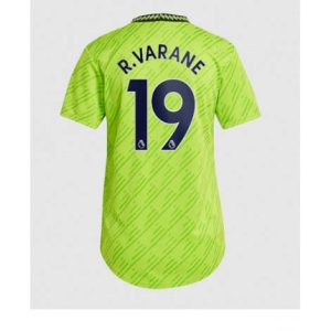Dames Manchester United Raphael Varane #19 Derde tenue 2022-23 Korte Mouw