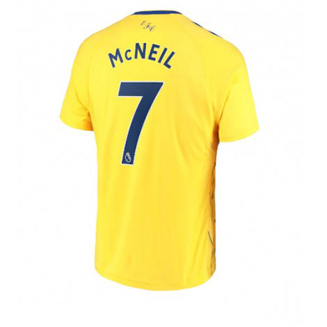 Everton Dwight McNeil #7 Derde tenue Mensen 2022-23 Korte Mouw