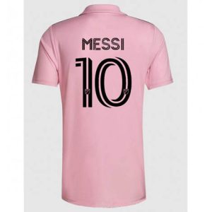 Inter Miami Lionel Messi #10 Thuis tenue Mensen 2023-24 Korte Mouw