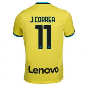Inter Milan Joaquin Correa #11 Derde tenue Mensen 2022-23 Korte Mouw