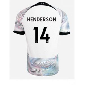 Liverpool Jordan Henderson #14 Uit tenue Mensen 2022-23 Korte Mouw