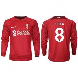Liverpool Naby Keita #8 Thuis tenue Mensen 2022-23 Lange Mouw