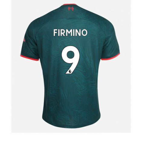 Liverpool Roberto Firmino #9 Derde tenue Mensen 2022-23 Korte Mouw