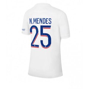 Paris Saint-Germain Nuno Mendes #25 Derde tenue Mensen 2022-23 Korte Mouw