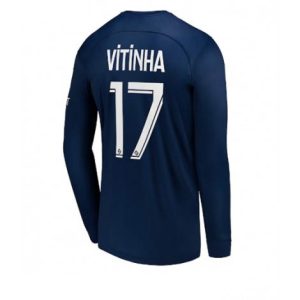 Paris Saint-Germain Vitinha Ferreira #17 Thuis tenue Mensen 2022-23 Lange Mouw