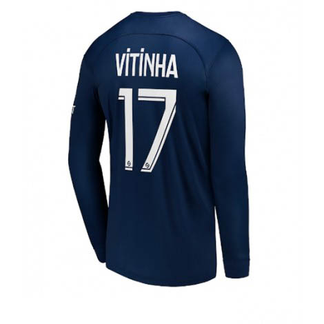 Paris Saint-Germain Vitinha Ferreira #17 Thuis tenue Mensen 2022-23 Lange Mouw