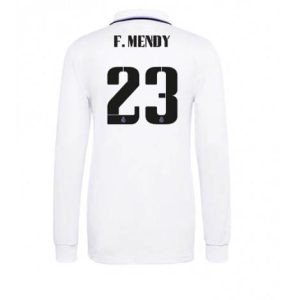 Real Madrid Ferland Mendy #23 Thuis tenue Mensen 2022-23 Lange Mouw