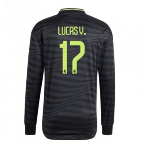 Real Madrid Lucas Vazquez #17 Derde tenue Mensen 2022-23 Lange Mouw
