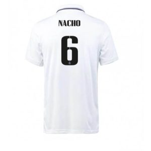 Real Madrid Nacho #6 Thuis tenue Mensen 2022-23 Korte Mouw