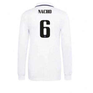 Real Madrid Nacho #6 Thuis tenue Mensen 2022-23 Lange Mouw