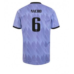 Real Madrid Nacho #6 Uit tenue Mensen 2022-23 Korte Mouw