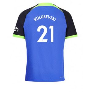Tottenham Hotspur Dejan Kulusevski #21 Uit tenue Mensen 2022-23 Korte Mouw