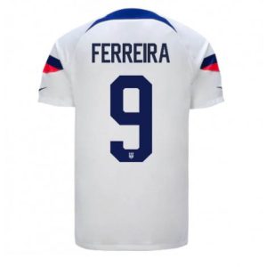 Verenigde Staten Jesus Ferreira #9 Thuis tenue Mensen WK 2022 Korte Mouw
