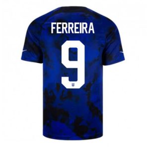 Verenigde Staten Jesus Ferreira #9 Uit tenue Mensen WK 2022 Korte Mouw