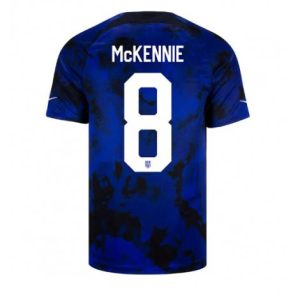 Verenigde Staten Weston McKennie #8 Uit tenue Mensen WK 2022 Korte Mouw
