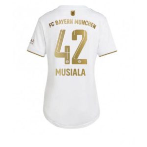 Dames Bayern Munich Jamal Musiala #42 Uit tenue 2022-23 Korte Mouw