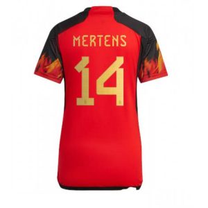 Dames België Dries Mertens #14 Thuis tenue WK 2022 Korte Mouw