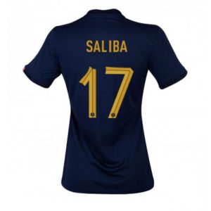 Dames Frankrijk William Saliba #17 Thuis tenue WK 2022 Korte Mouw