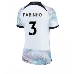 Dames Liverpool Fabinho #3 Uit tenue 2022-23 Korte Mouw