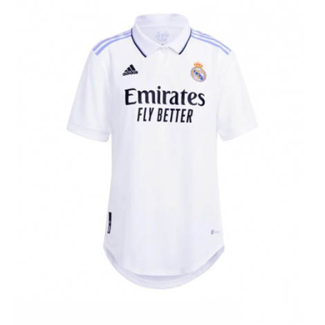 Dames Real Madrid Eder Militao #3 Thuis tenue 2022-23 Korte Mouw-1