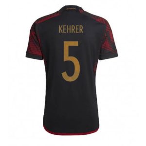 Duitsland Thilo Kehrer #5 Uit tenue Mensen WK 2022 Korte Mouw