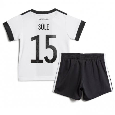 Kids Duitsland Niklas Sule #15 Thuis tenue WK 2022 Korte Mouw (+ Korte broeken)
