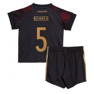 Kids Duitsland Thilo Kehrer #5 Uit tenue WK 2022 Korte Mouw (+ Korte broeken)