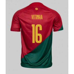 Portugal Vitinha #16 Thuis tenue Mensen WK 2022 Korte Mouw